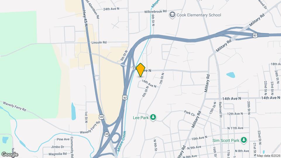 503 16th Ave N Map and Location Details