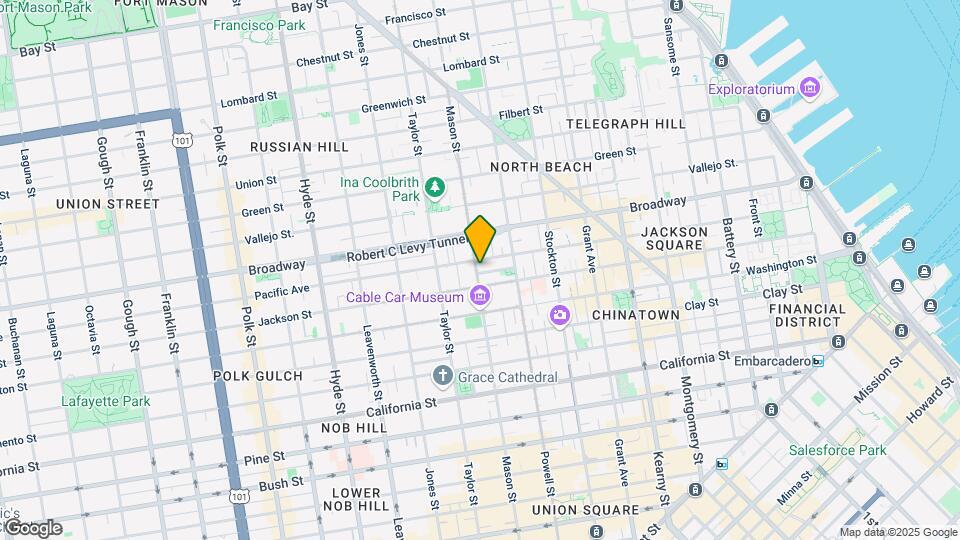 1330-1340 Mason St Map and Location Details