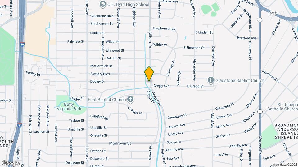 3914 Gilbert Dr Map and Location Details