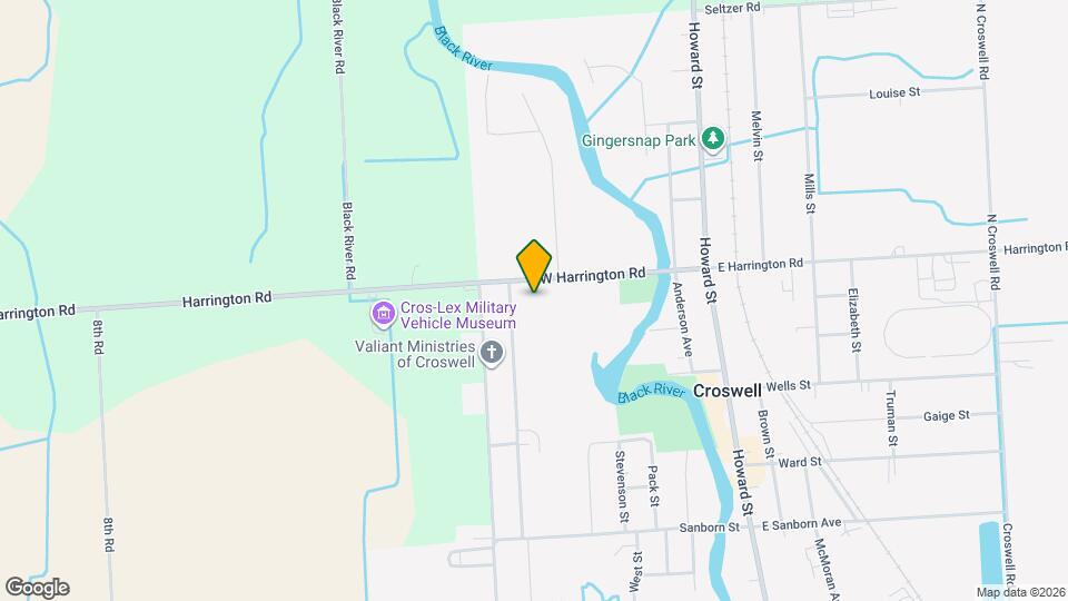 125 W Harrington Rd Map and Location Details