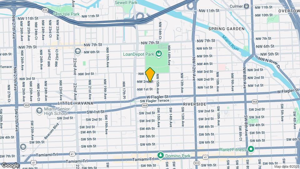 1552 NW 2nd St Map and Location Details