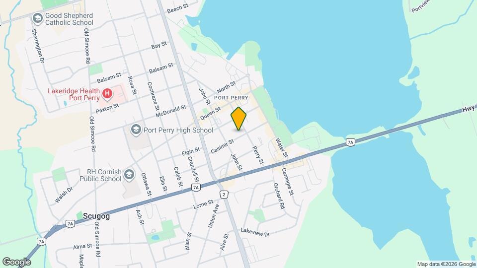 211 Casimir St, Unit MAIN Map and Location Details