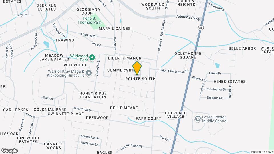 215 Pointe S Dr Map and Location Details