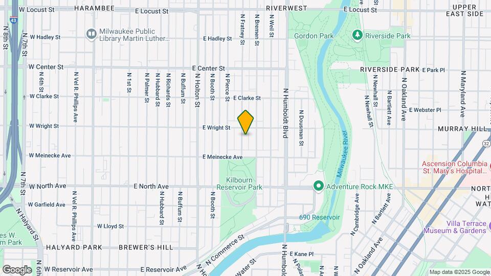 2448 N Fratney St Mapa y Detalles de la Ubicación