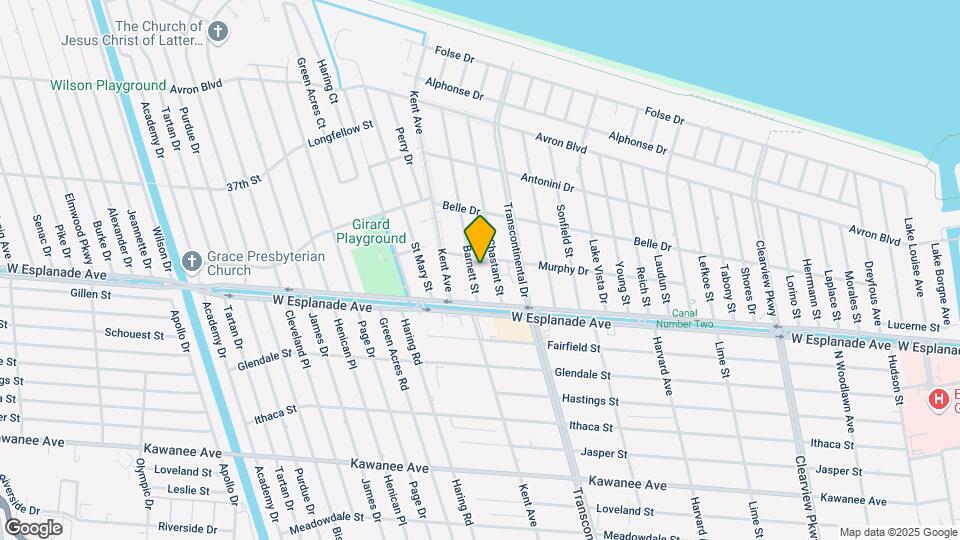 4429 Barnett St Map and Location Details