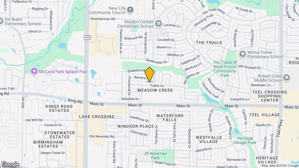 1200 Talley Ln Mapa y Detalles de la Ubicación