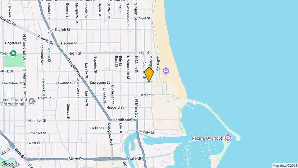 207 Kewaunee St Map and Location Details