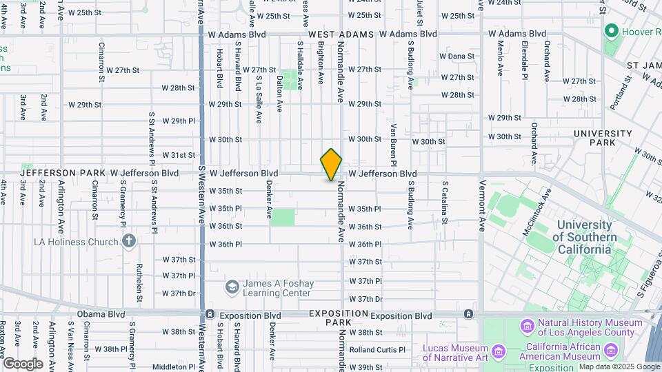 1419 W 35th St Mapa y Detalles de la Ubicación