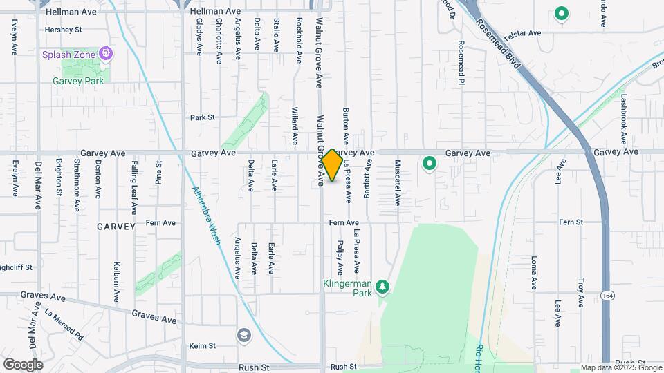 2700-2708 Walnut Grove Ave Mapa y Detalles de la Ubicación