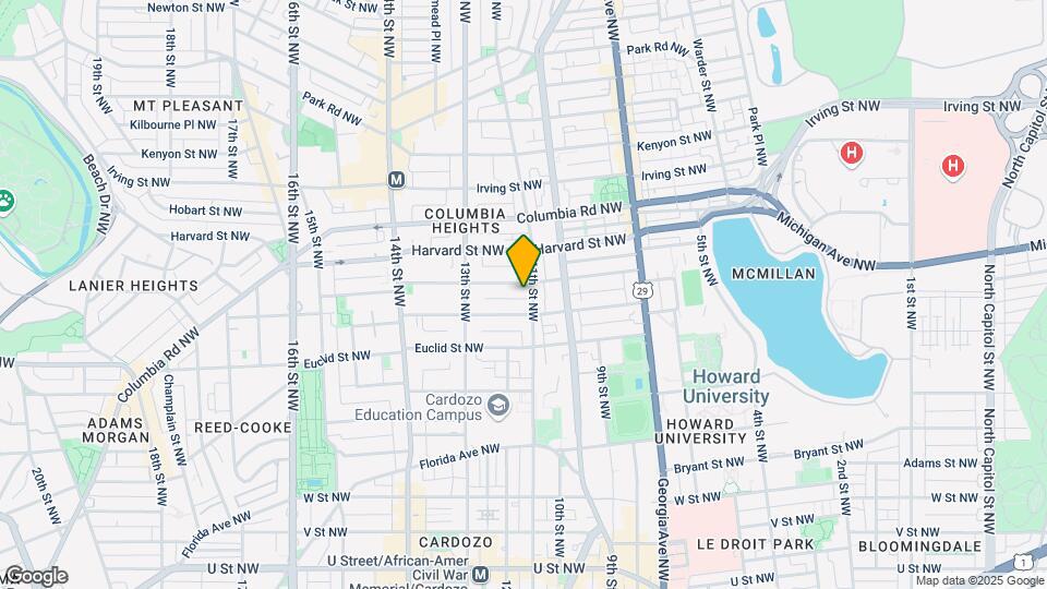 2724 11th St NW Map and Location Details