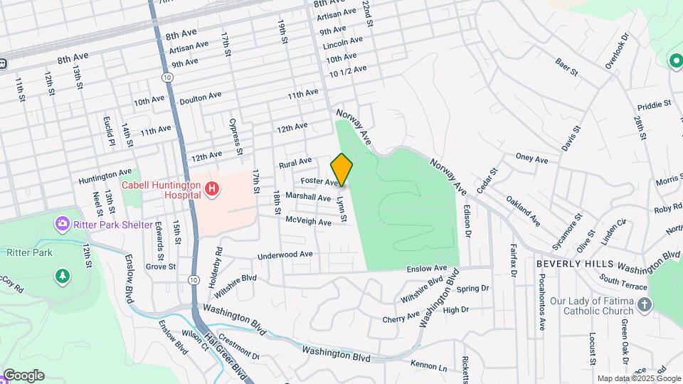 1402 Lynn St Map and Location Details