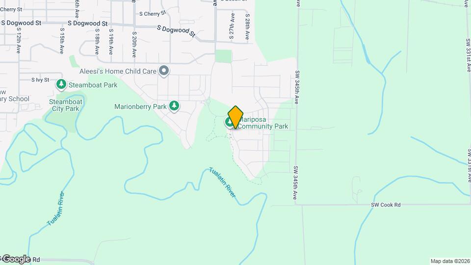 1304 S Quartz Dr Map and Location Details