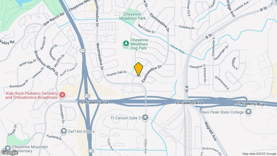 1310 Eastmeadow Ct Map and Location Details