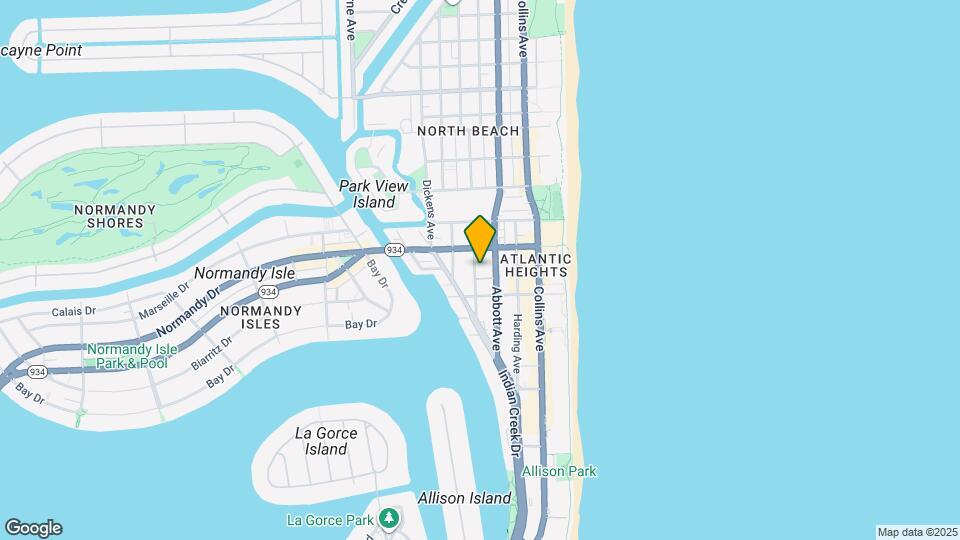 6949 Byron Ave Map and Location Details