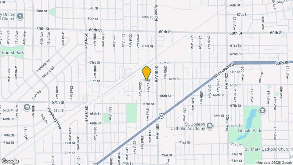 6408 31st Ave Map and Location Details