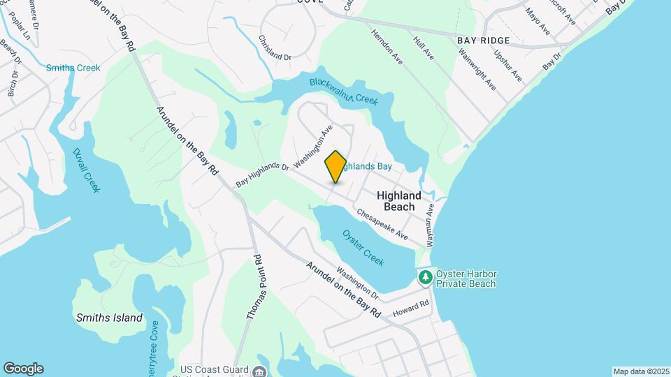 1200 Bay Highlands Dr Map and Location Details