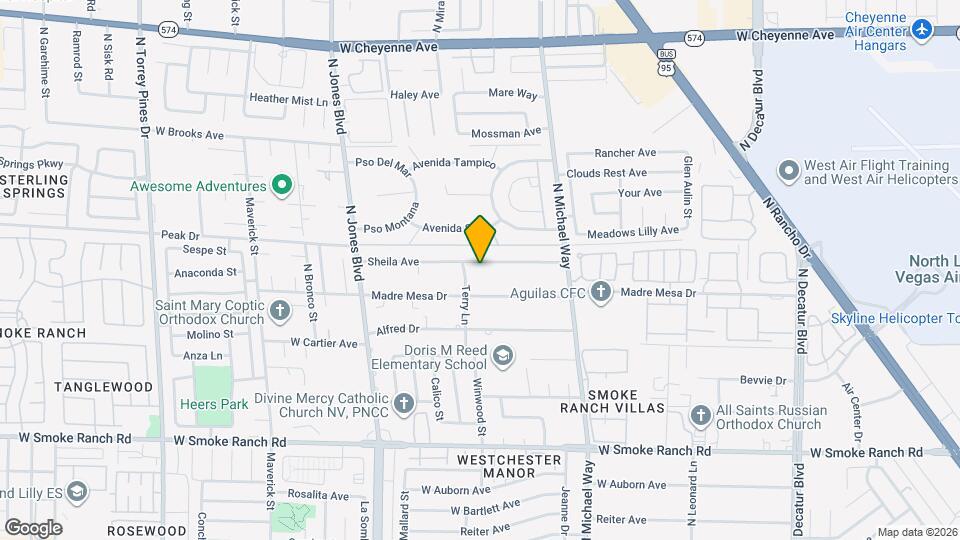 5649 Sheila Ave Map and Location Details