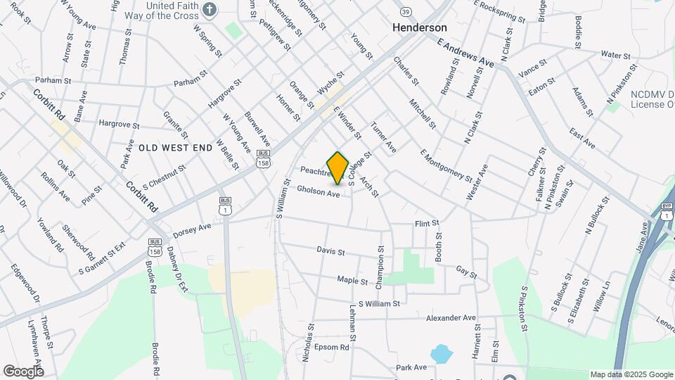 281 Gholson Ave, Unit A Map and Location Details