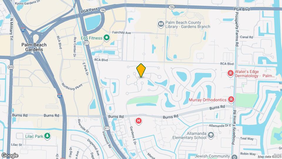 10201 Chapman Oak Ct Mapa y Detalles de la Ubicación