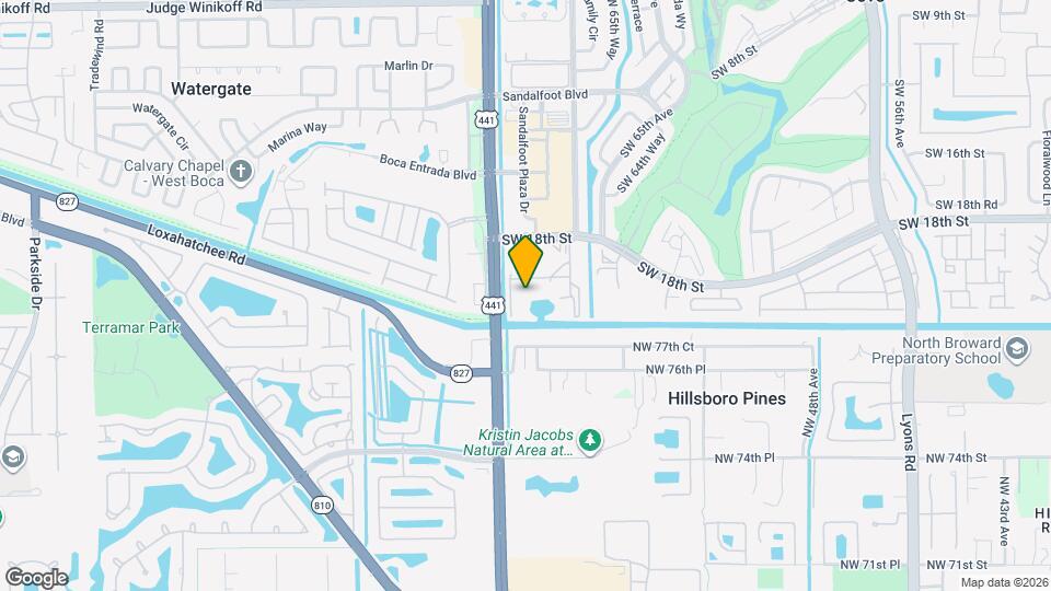 9872 Marina Blvd Map and Location Details