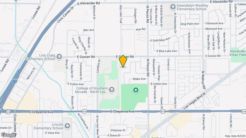 3503 Rio Robles Dr Map and Location Details