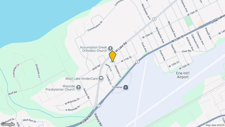 1034 Western Ln Map and Location Details