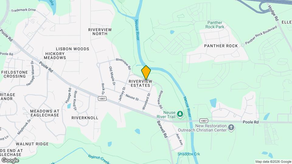 1412 Riverview Rd Map and Location Details