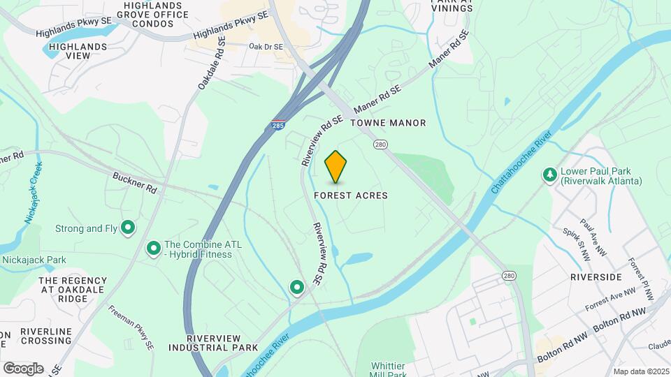 2352 Elmwood Cir SE Map and Location Details