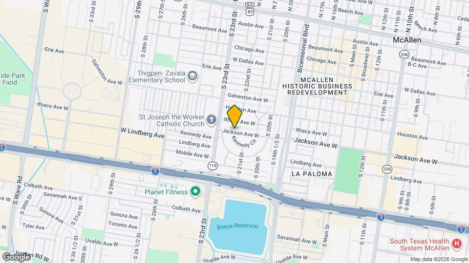 22 Jackson Ave W Map and Location Details