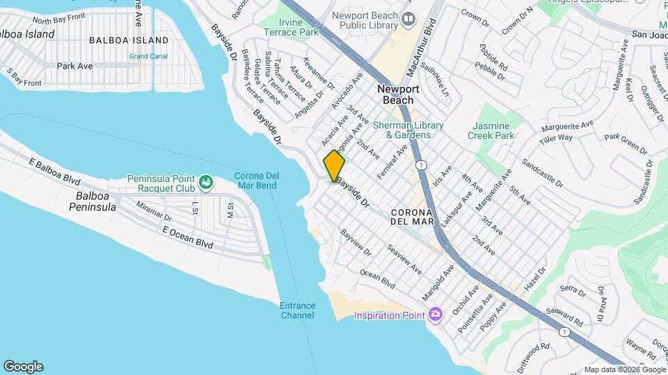 312 Carnation Ave Map and Location Details