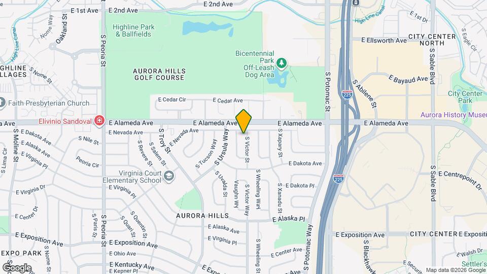 331 S Victor St Map and Location Details