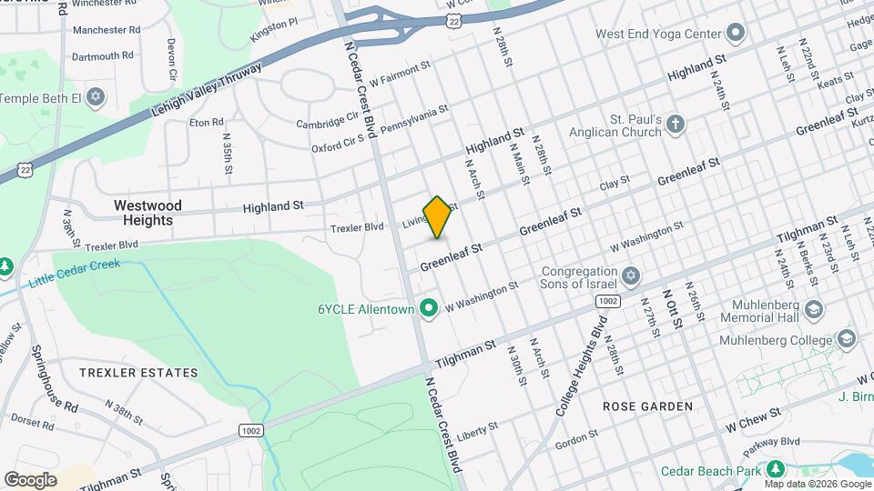 3034 W Whitehall St Mapa y Detalles de la Ubicación