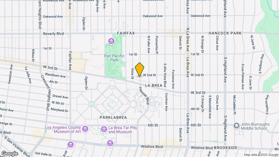 219 S Martel Ave, Unit 219 Map and Location Details