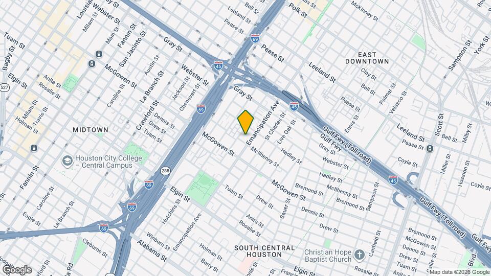 2318 Emancipation Ave Mapa y Detalles de la Ubicación