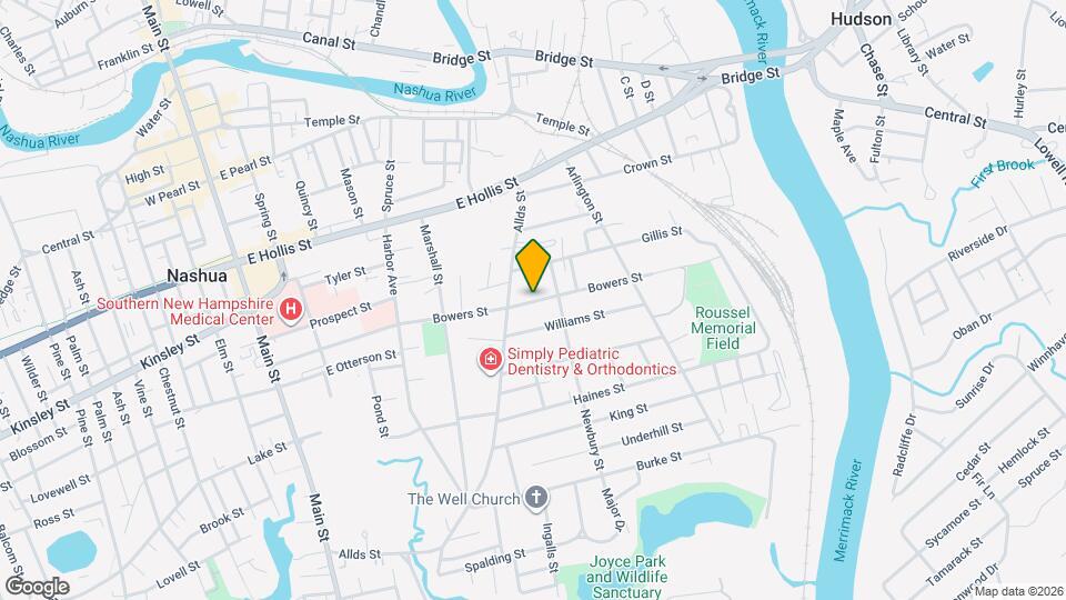 84 Bowers St Map and Location Details