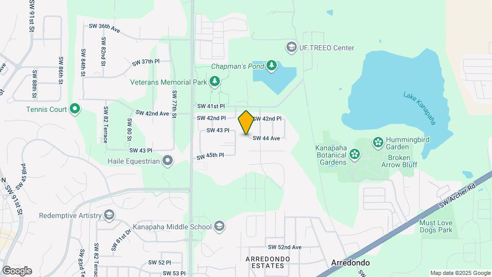 4406 SW 70th Terrace Map and Location Details