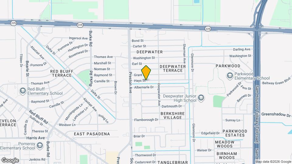 3102 Hays St Map and Location Details