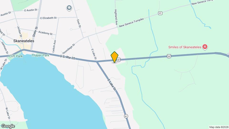 1322 E Genesee St Map and Location Details