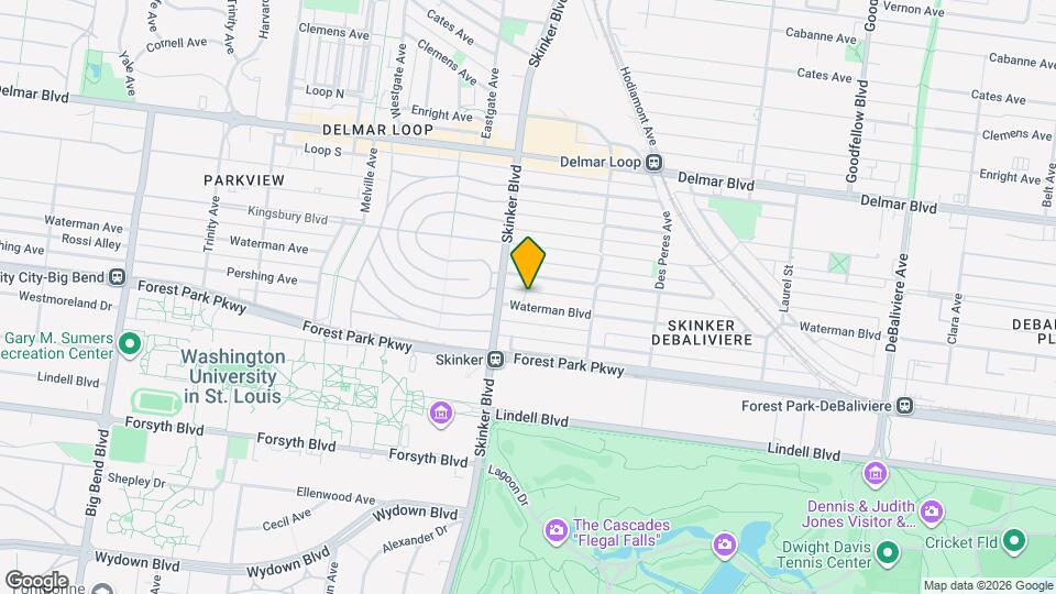 6173 Waterman Blvd, Unit 1st Floor Map and Location Details