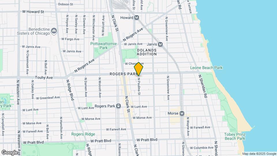 7121 N Paulina St Map and Location Details