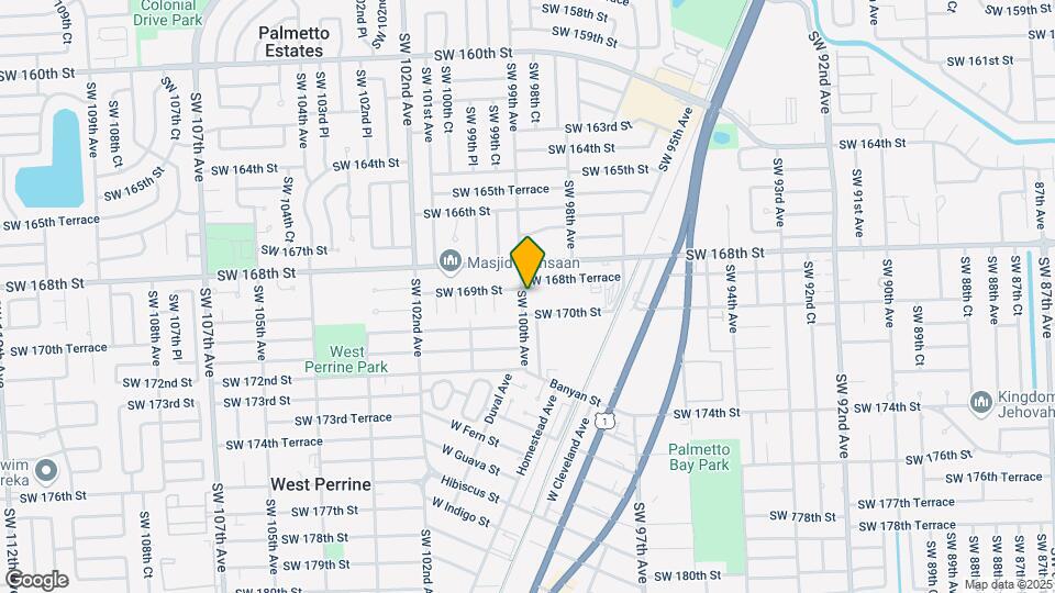 16925 SW 100th Ave Map and Location Details