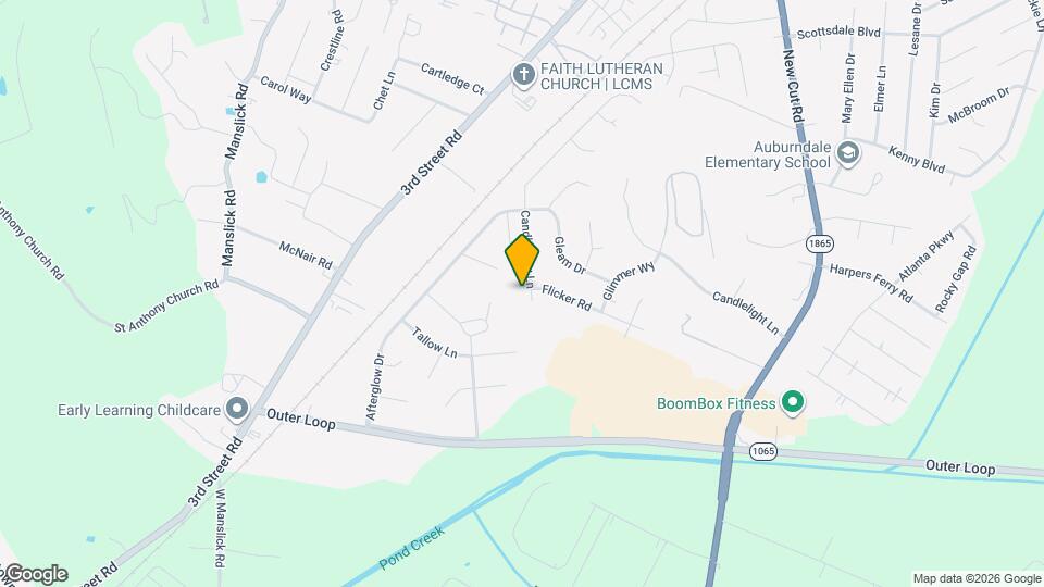 8300 Candleglow Ln Mapa y Detalles de la Ubicación