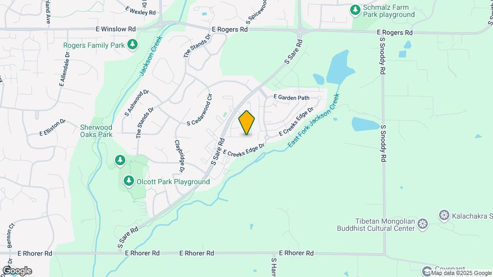 3475 S Oaklawn Cir Map and Location Details
