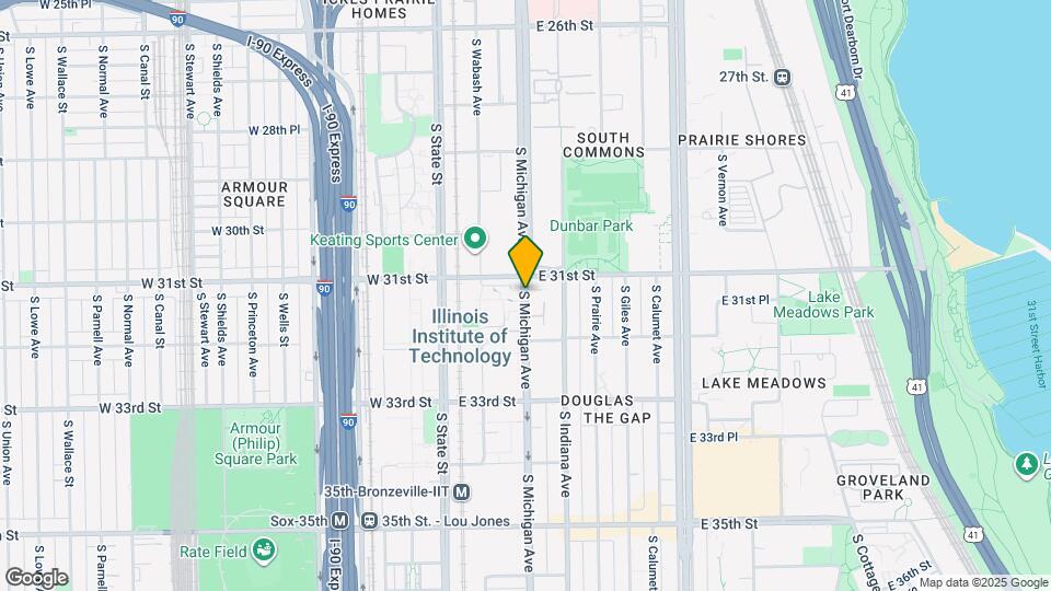 3115 S Michigan Ave Map and Location Details