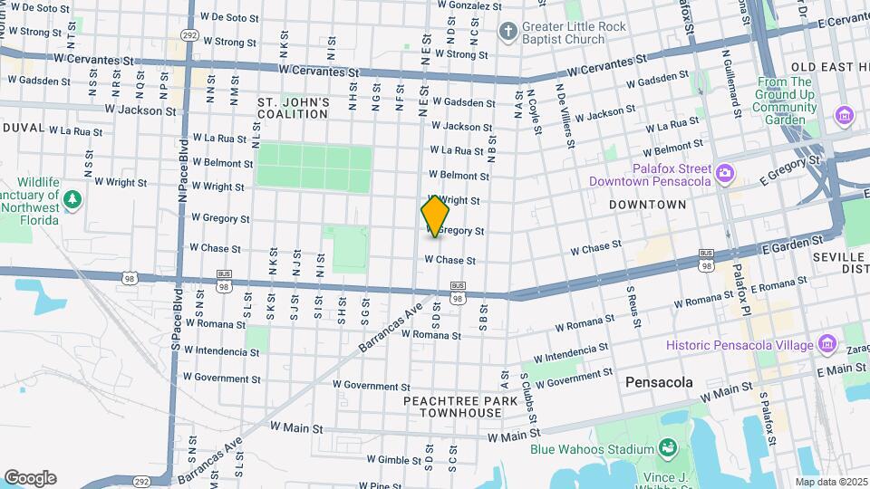 107 N D St Map and Location Details