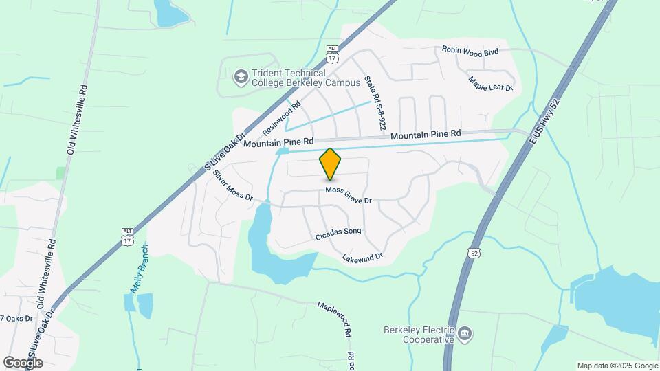 1140 Moss Grove Dr Map and Location Details