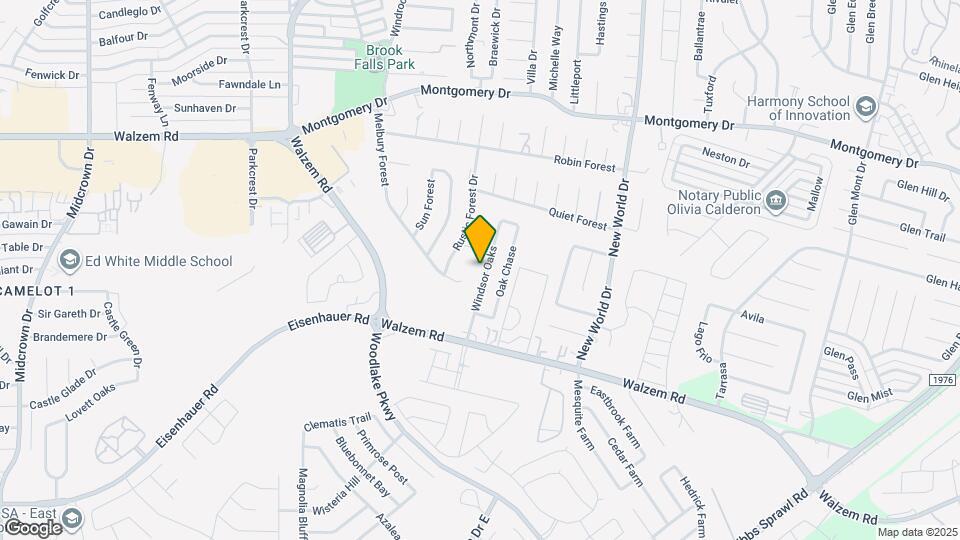 7569 Windsor Oaks Map and Location Details