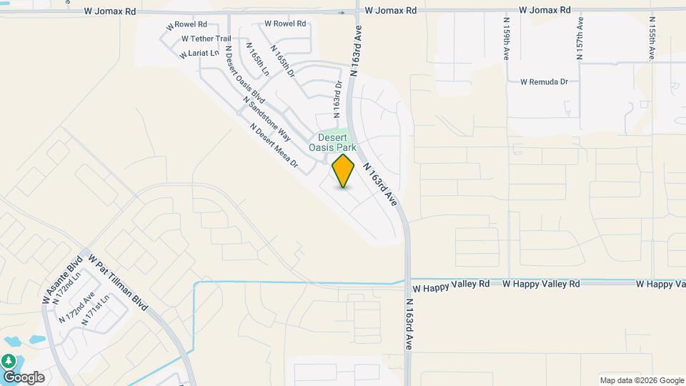 25538 N 164th Ave Map and Location Details