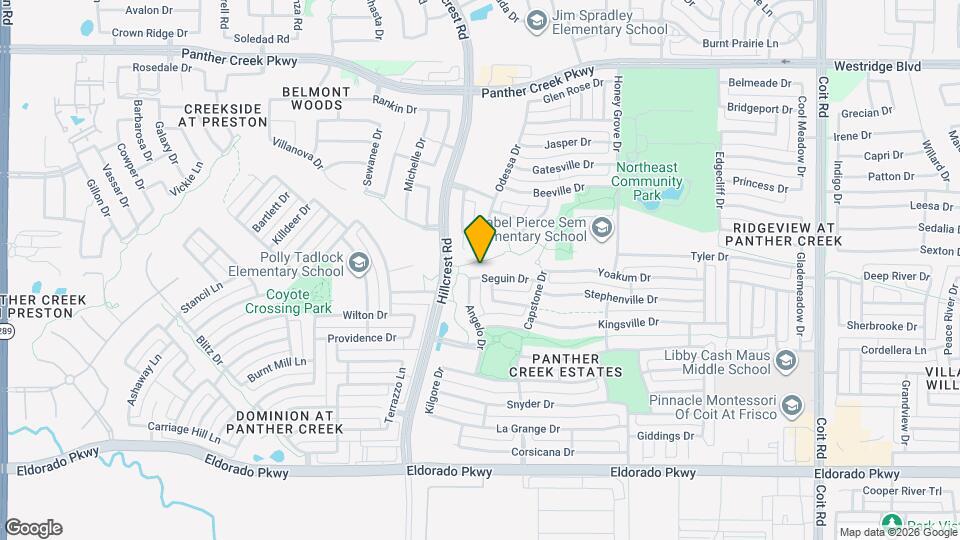 11152 Seguin Dr Map and Location Details