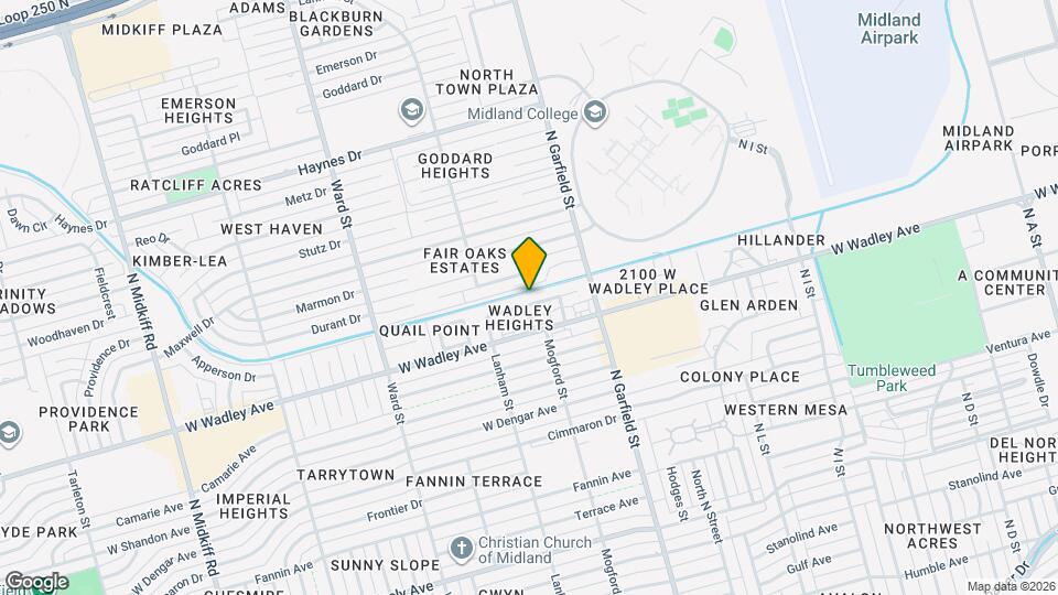 2408 Apperson Dr Map and Location Details